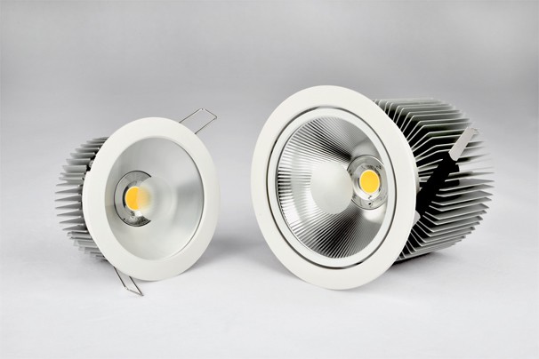 COB вниз света чайник